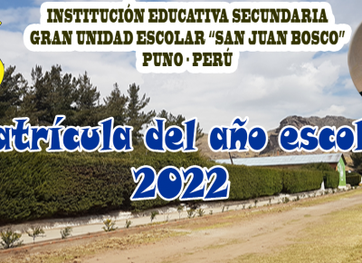 MATRICULA 2022