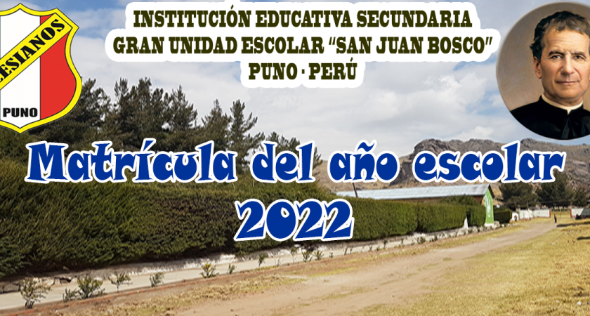 MATRICULA 2022